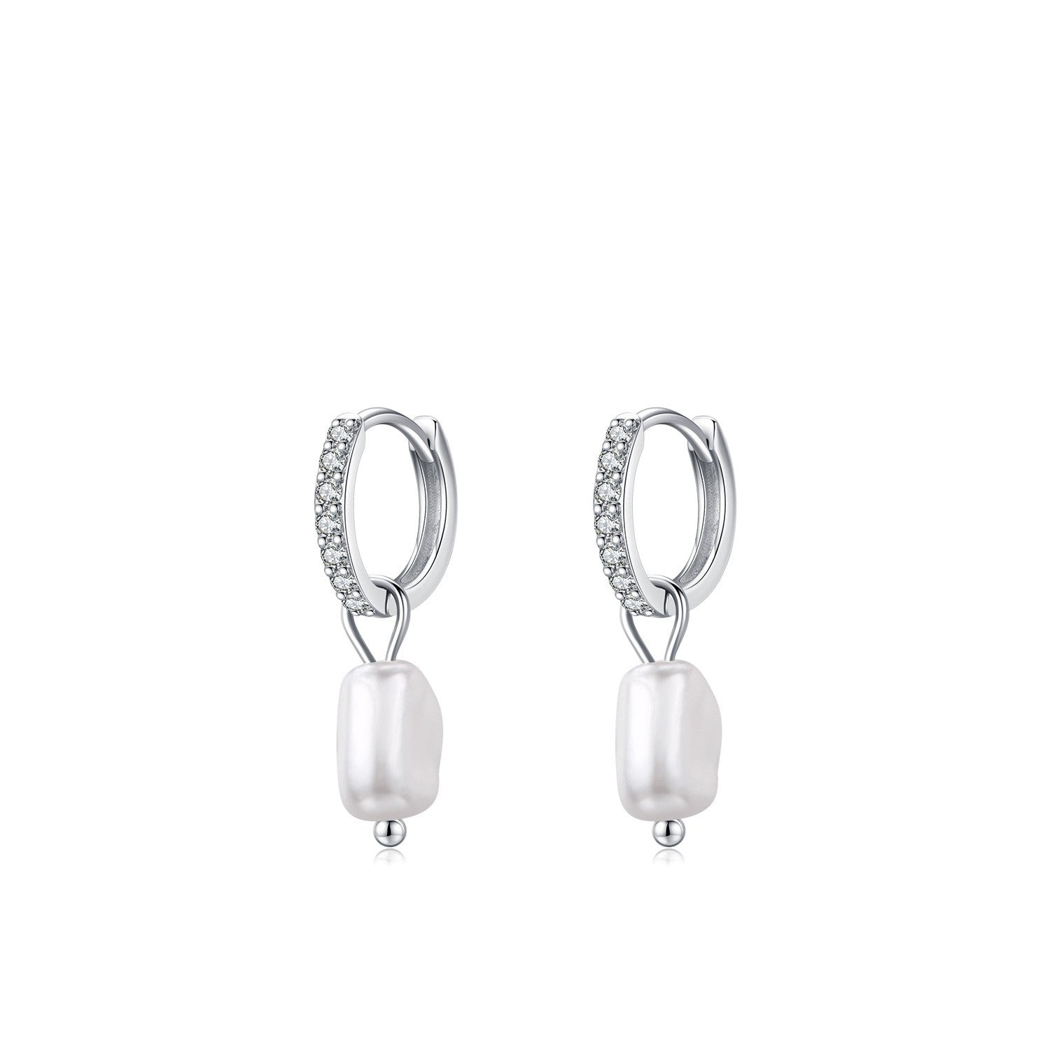 Inaya Sterling Silver Huggies