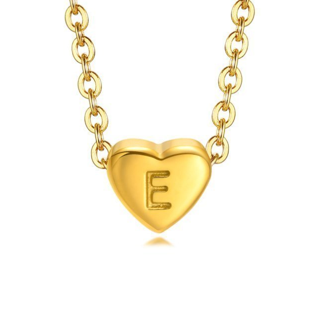 Initial Heart Charm Bracelet