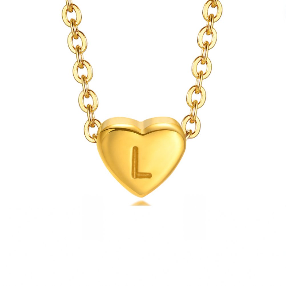 Initial Heart Charm Bracelet