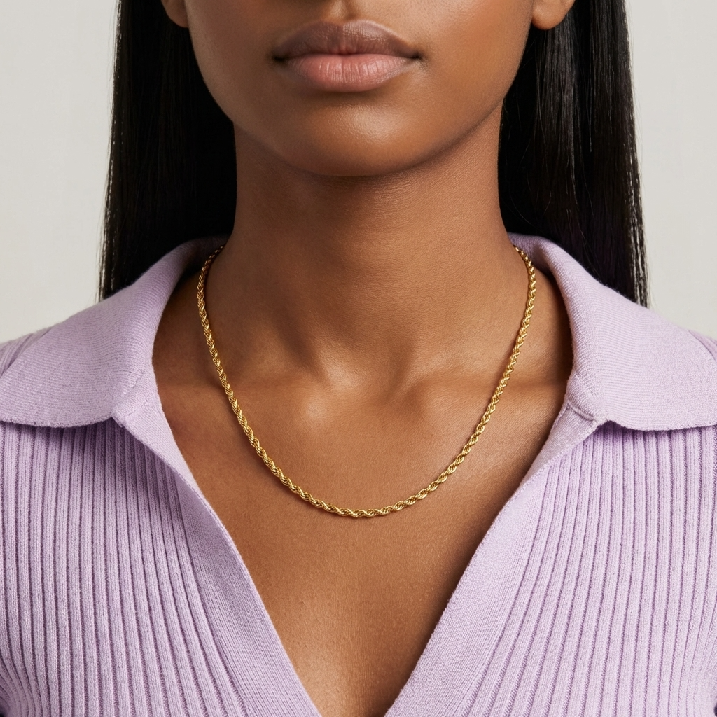 Isla Twist Chain Necklace