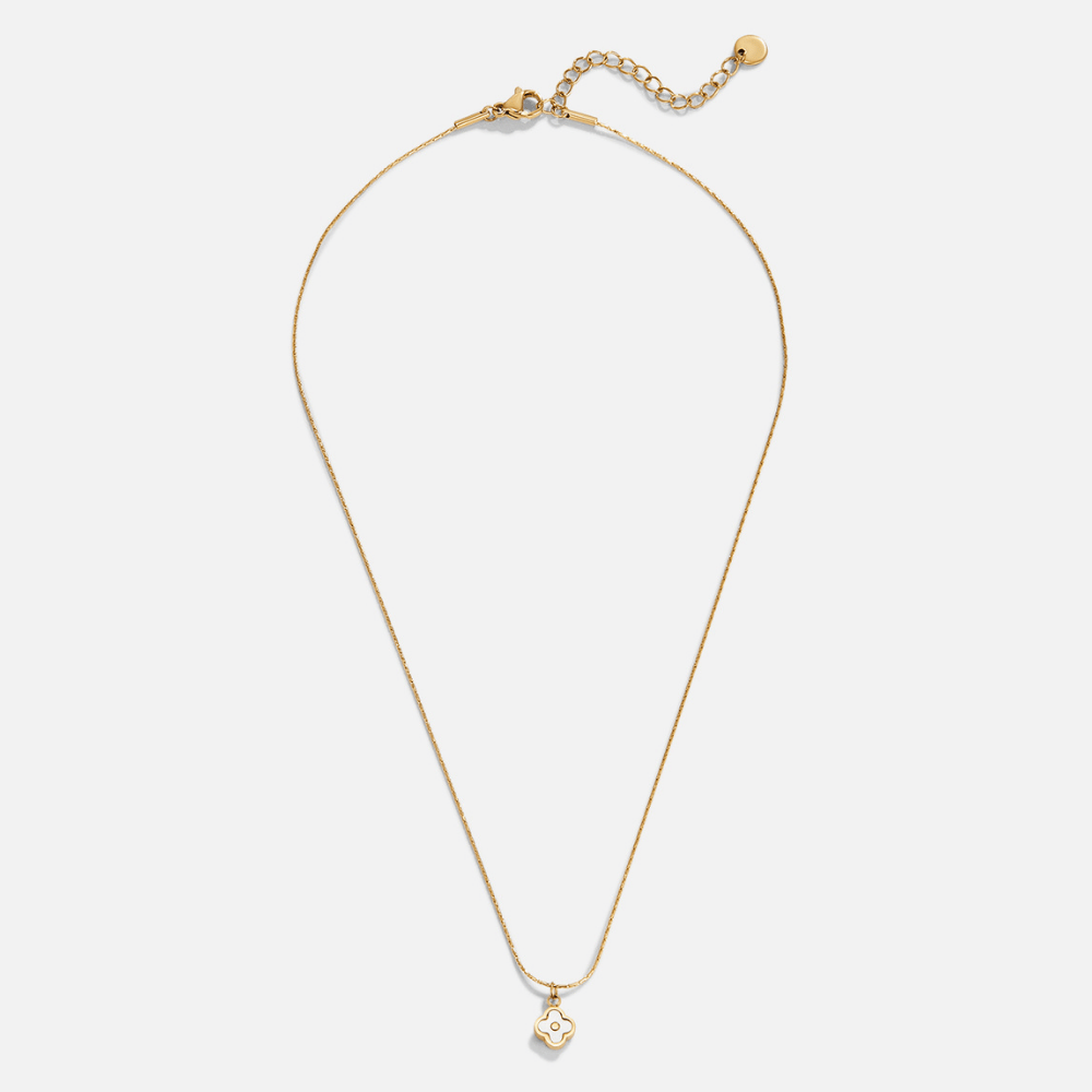 Ivory Blossom Pendant Necklace