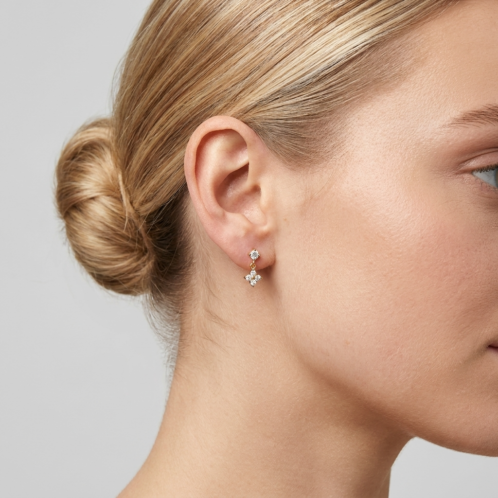Ivy Crystal Earrings
