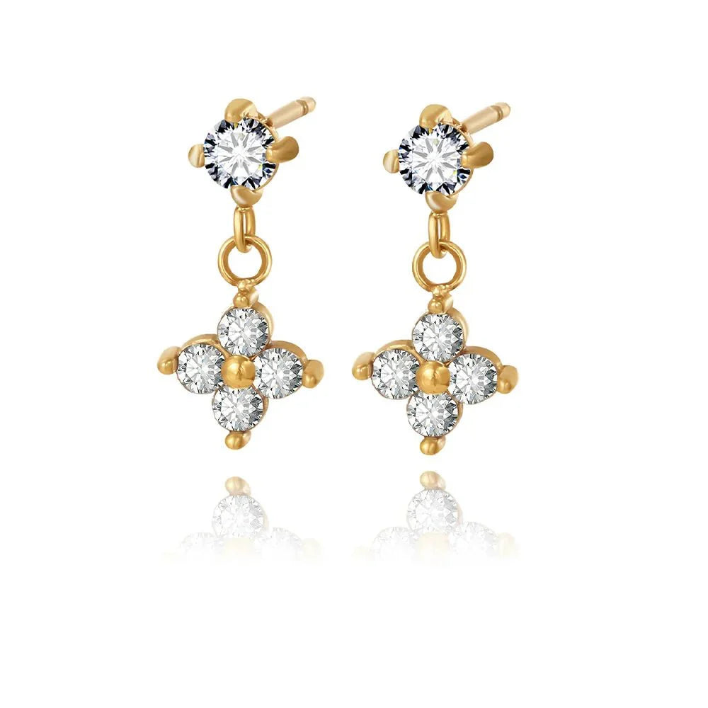Ivy Crystal Earrings