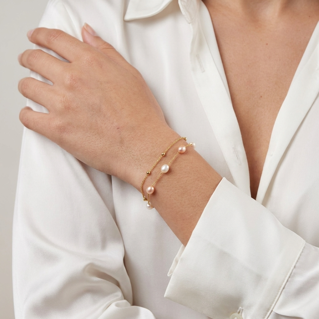 Kiora Pearl Bracelet