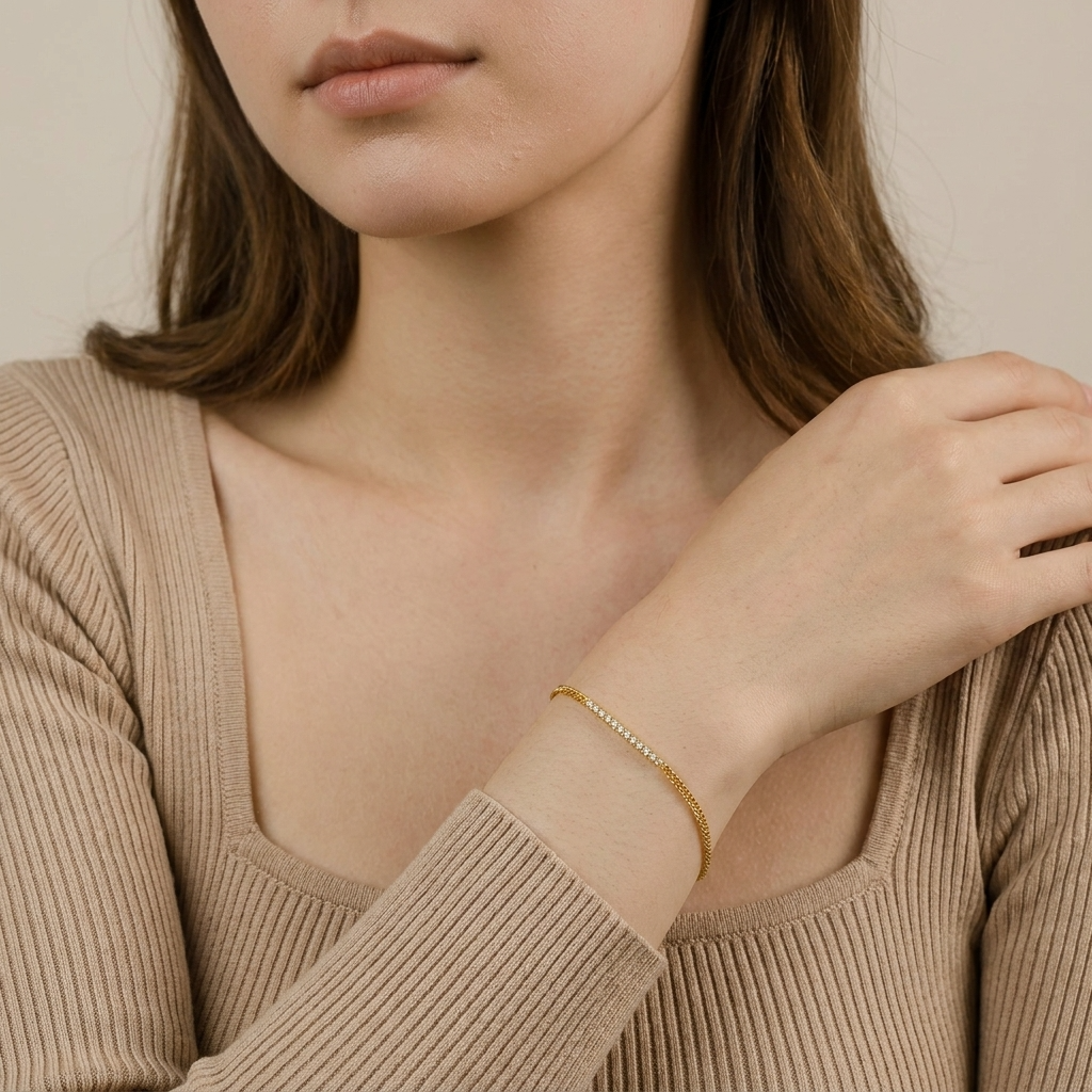 Lina Fine Chain Bracelet
