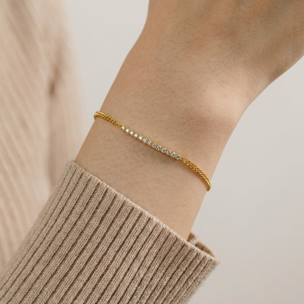 Lina Fine Chain Bracelet