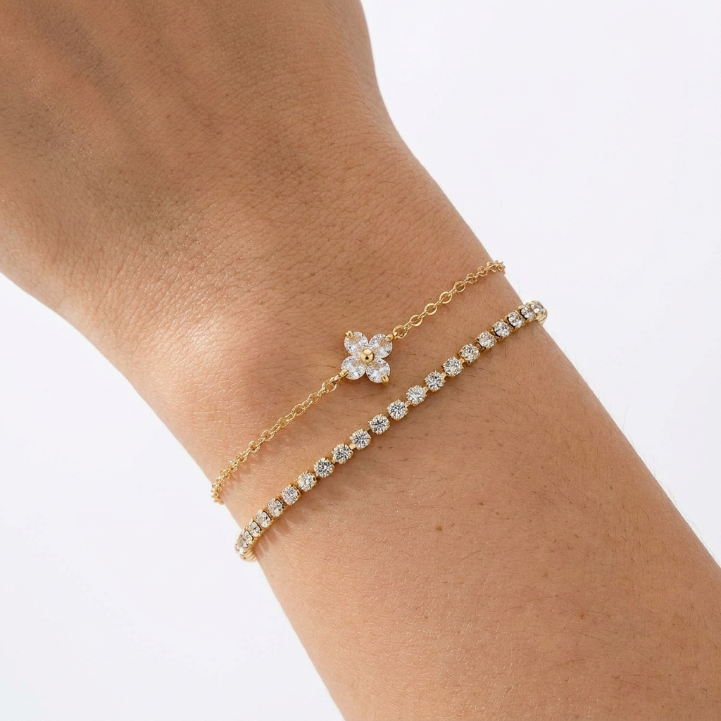 Lina Set of 2 Bracelets