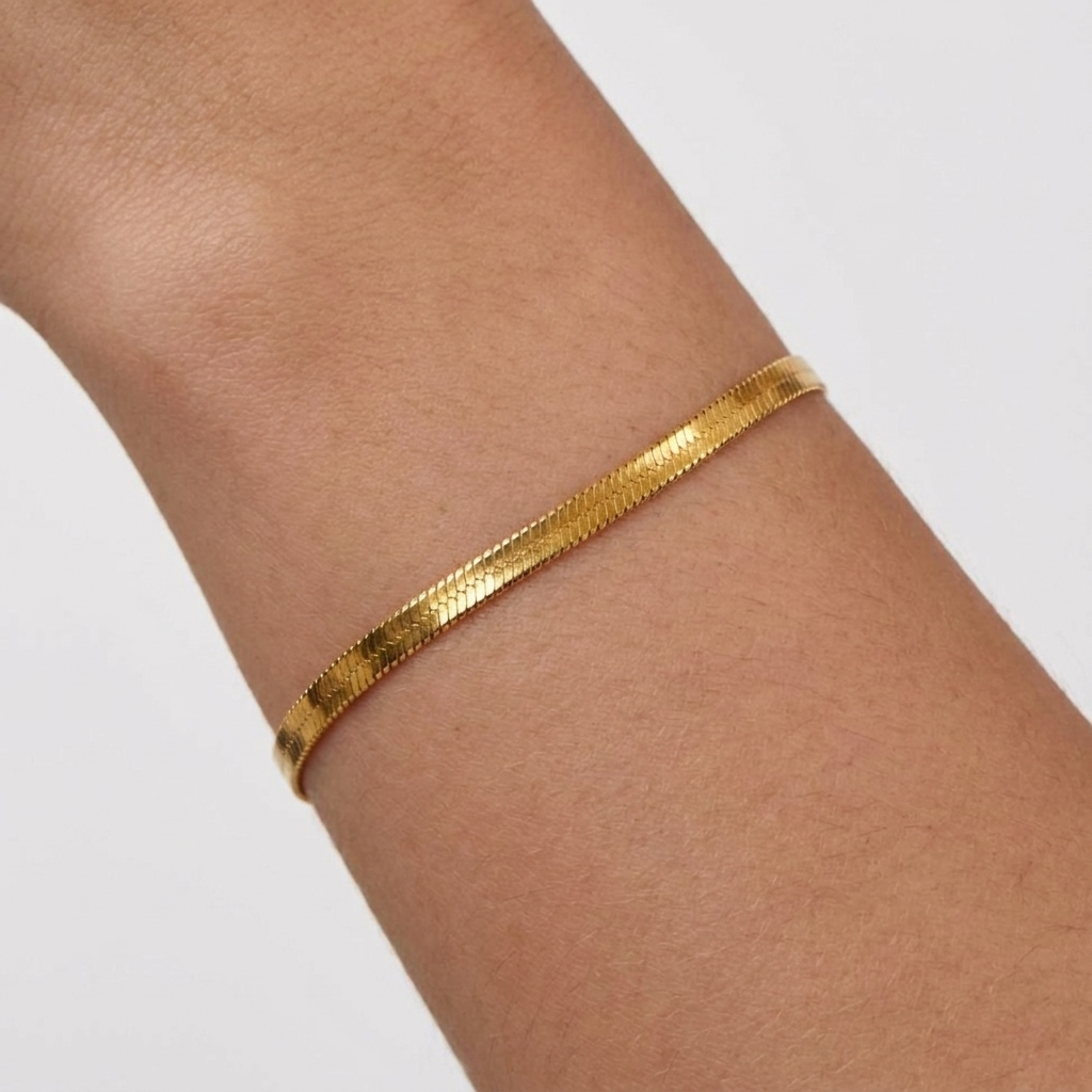 Liora Herringbone Bracelet