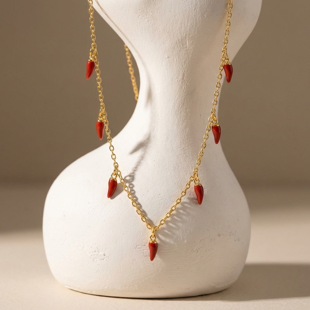 Lola Spice Charm Necklace
