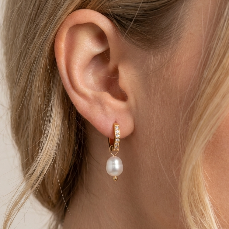Luna Pearl Earrings