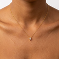Lyra Crystal Pendant Necklace