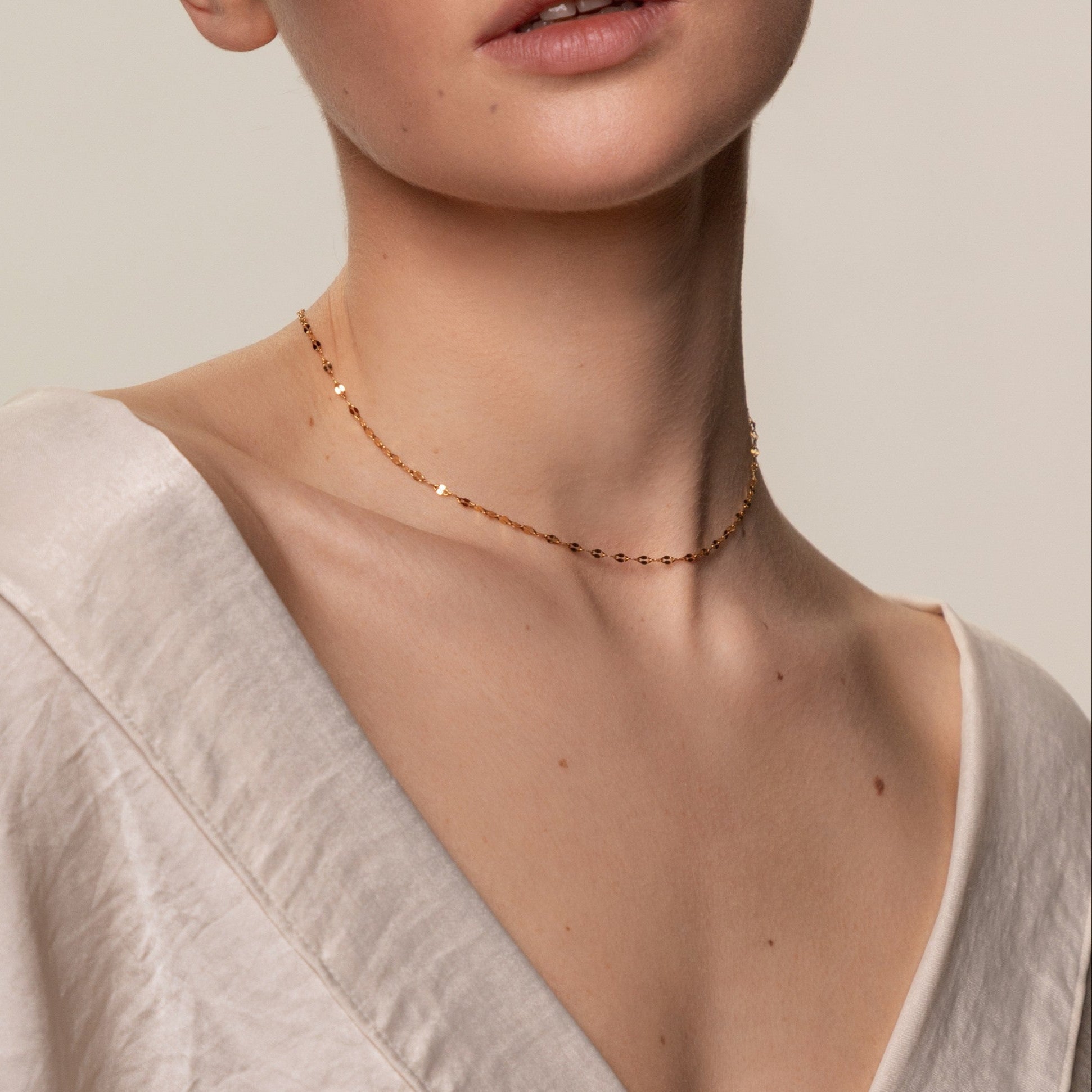 Lyra Fine Choker Necklace