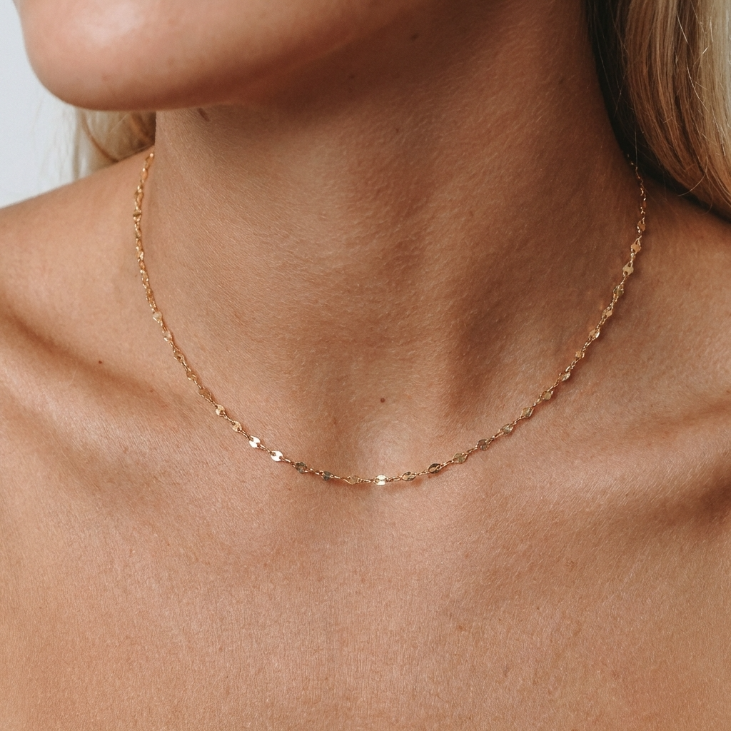 Lyra Fine Choker Necklace
