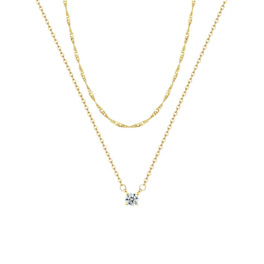 Mallory Gold Necklace