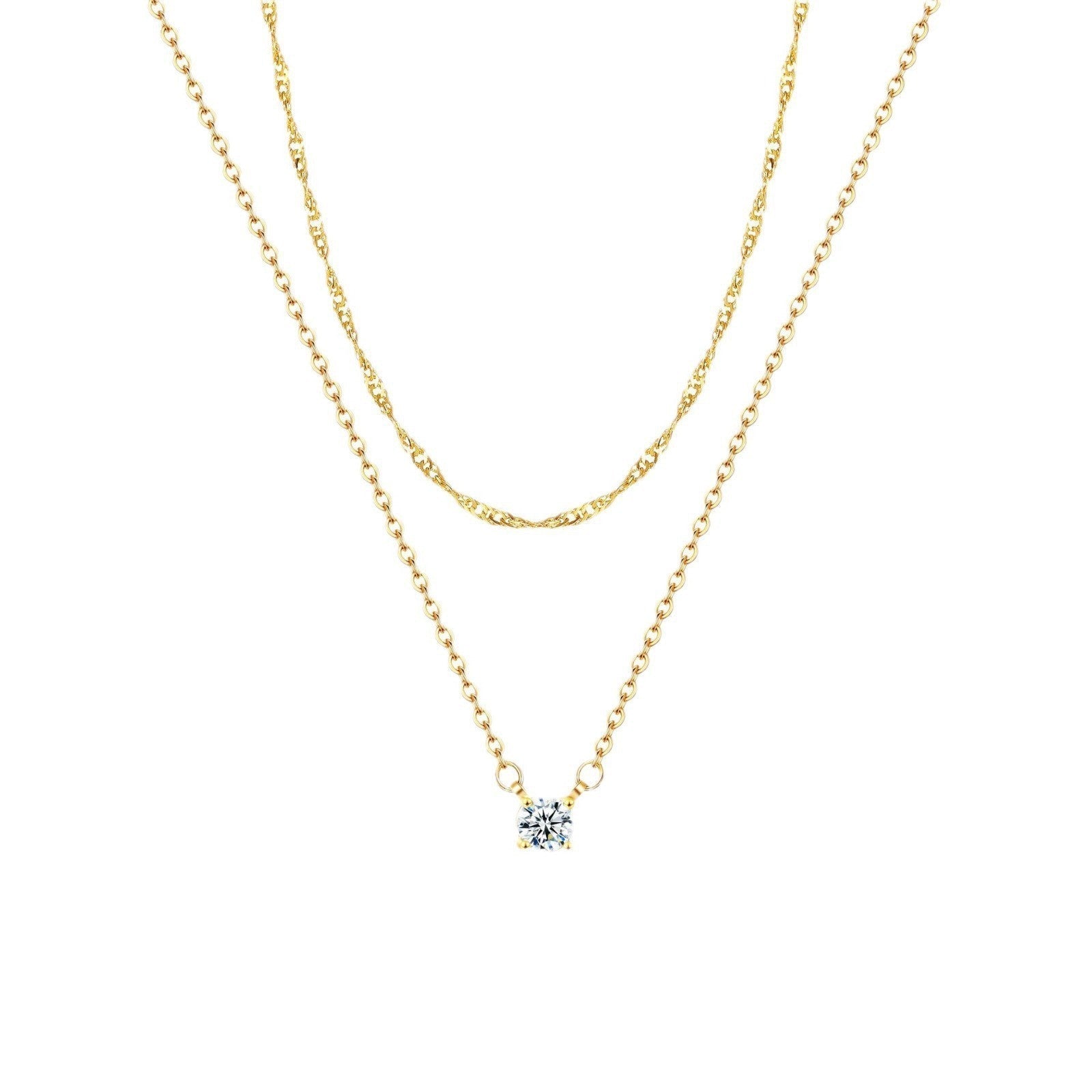 Mallory Gold Necklace