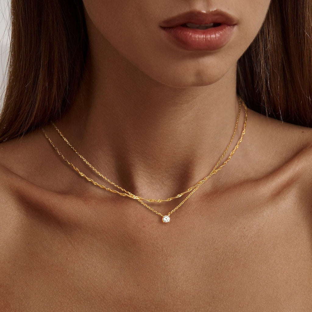 Mallory Gold Necklace