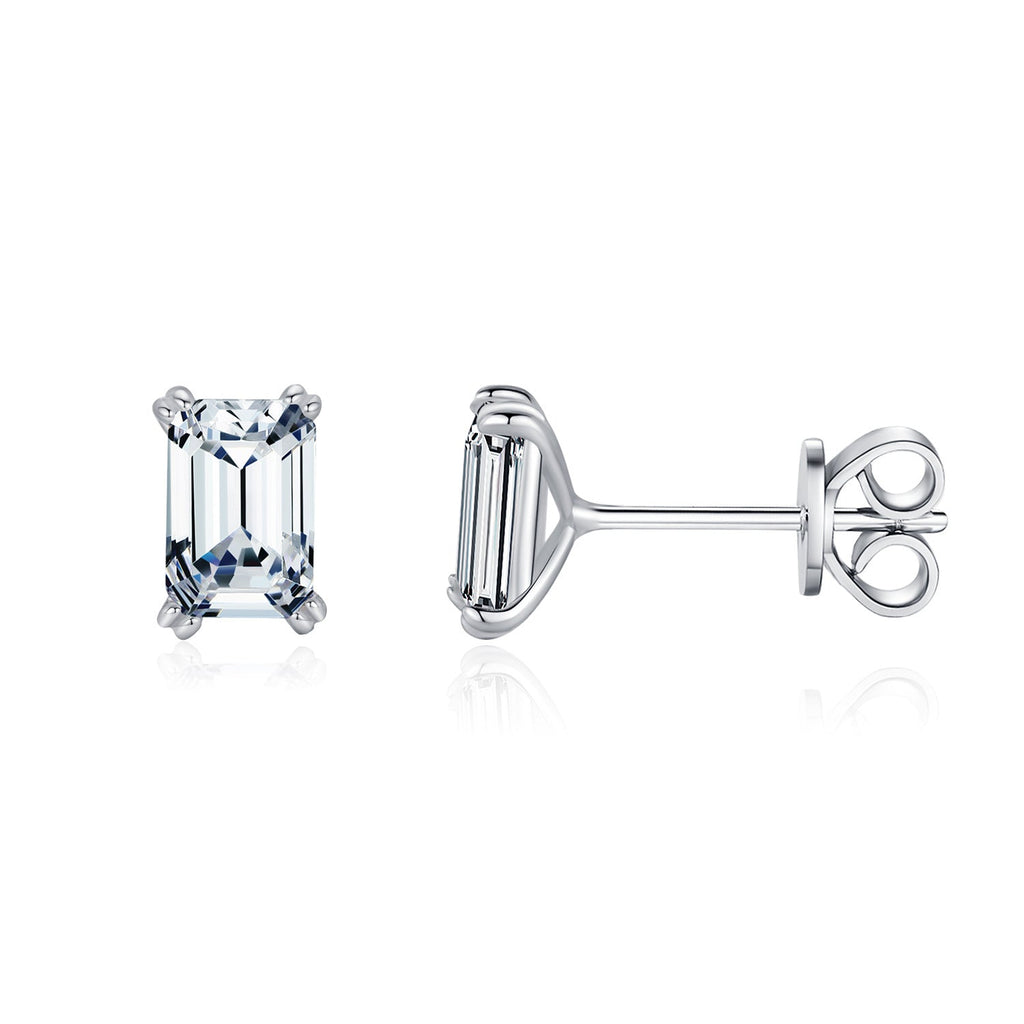 Mila Silver Stud Earrings