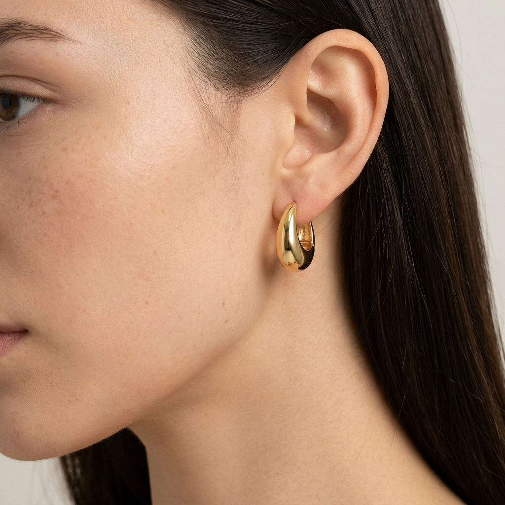 Mira Gold Hoops
