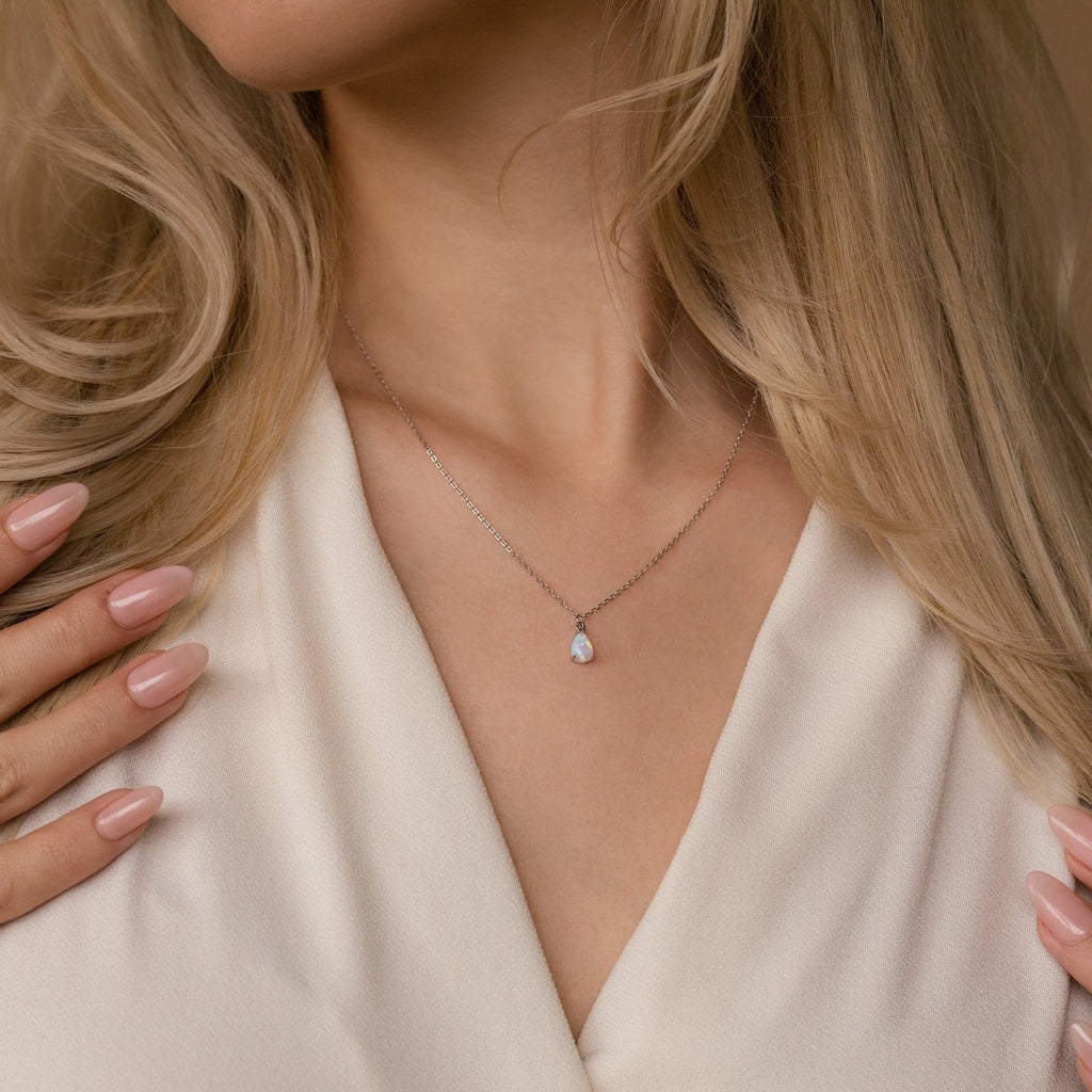 Mira Opal Pendant Necklace