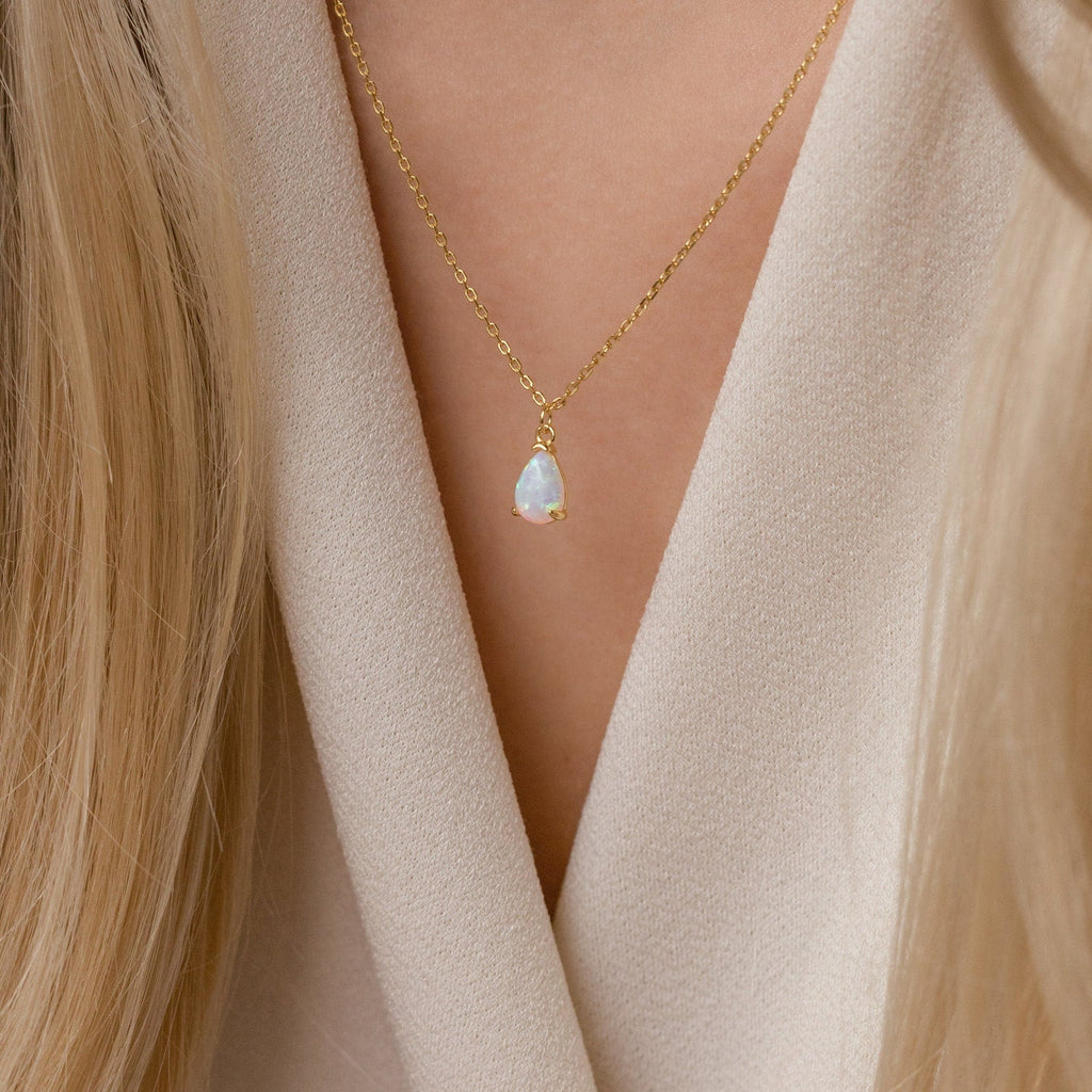 Mira Opal Pendant Necklace