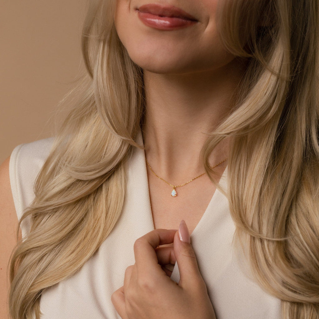 Mira Opal Pendant Necklace