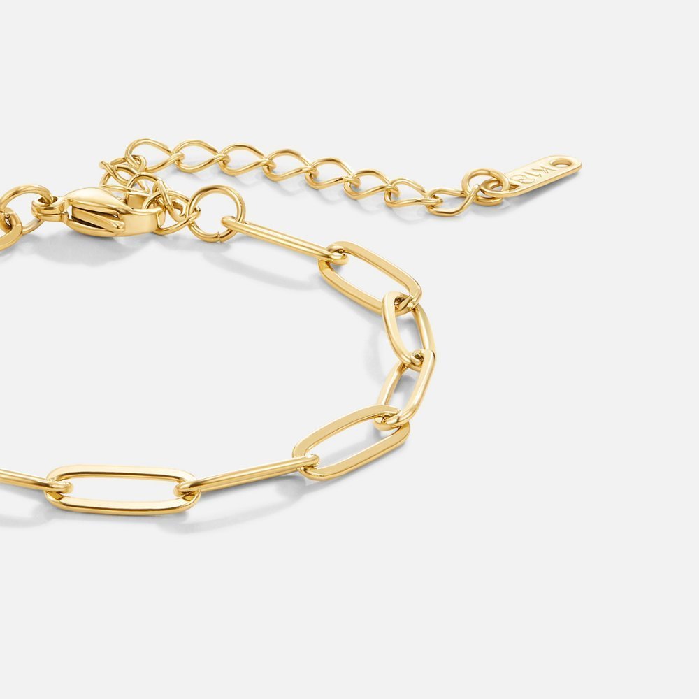 Modern Paperclip Chain Bracelet