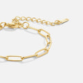Modern Paperclip Chain Bracelet