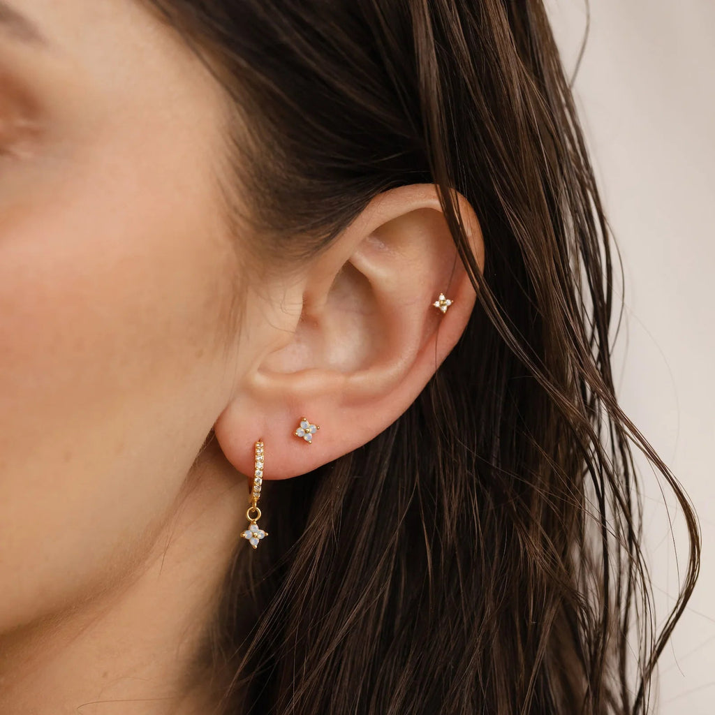Noa Crystal Stud Earrings