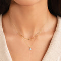 Nova Opal Drop Necklace