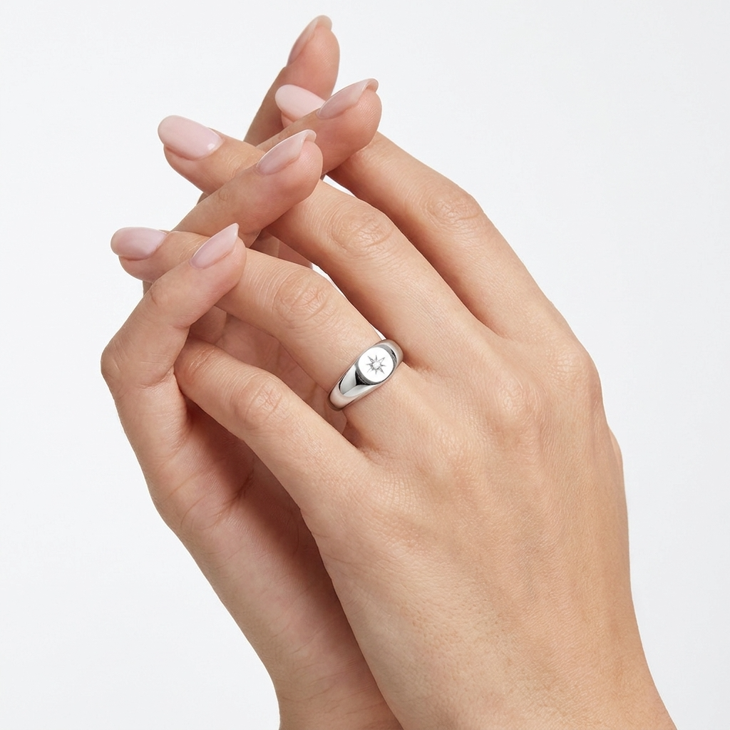 Polaris Silver Ring