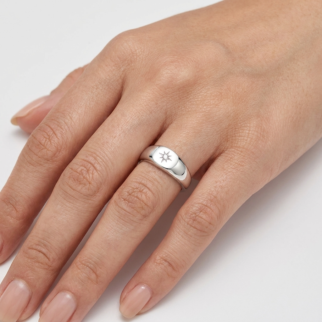 Polaris Silver Ring