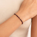 Ravenna Garnet Bead Bracelet