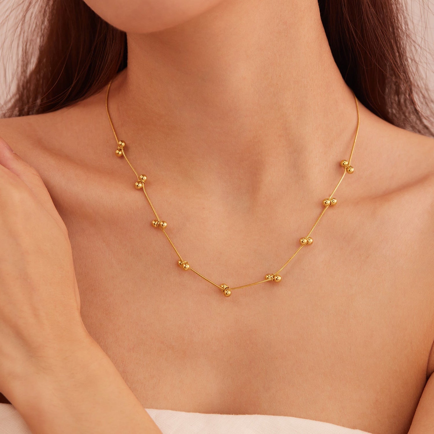 Raya Beaded Necklace