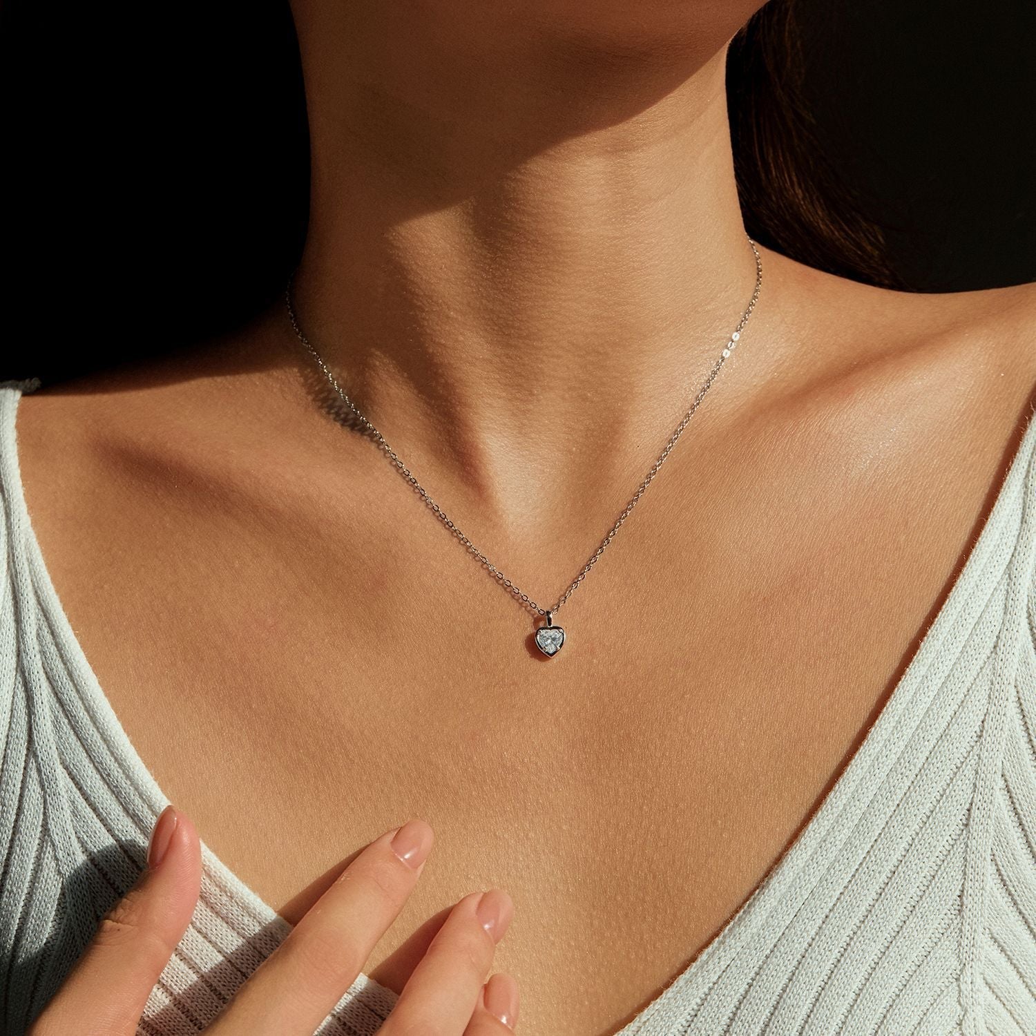 Rivka Silver Pendant Necklace