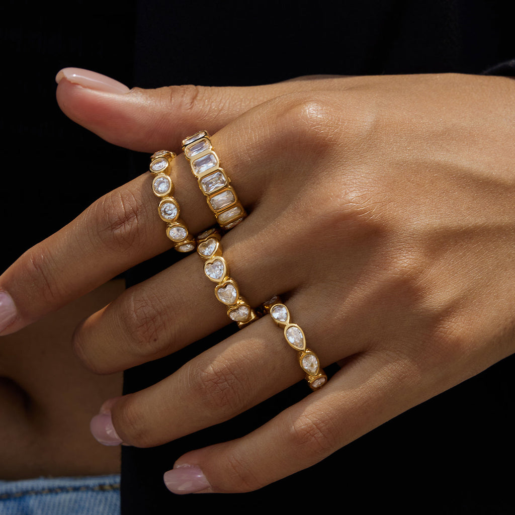Round Diamond Eternity Ring