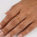 Ruby July Birthstone Ring