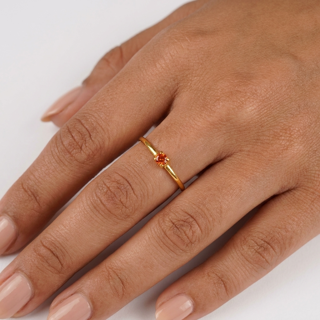 Ruby July Birthstone Ring