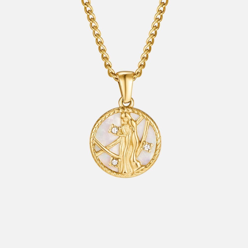 Sabine Zodiac Necklace