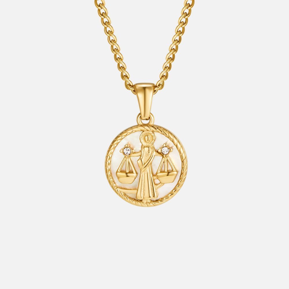 Sabine Zodiac Necklace