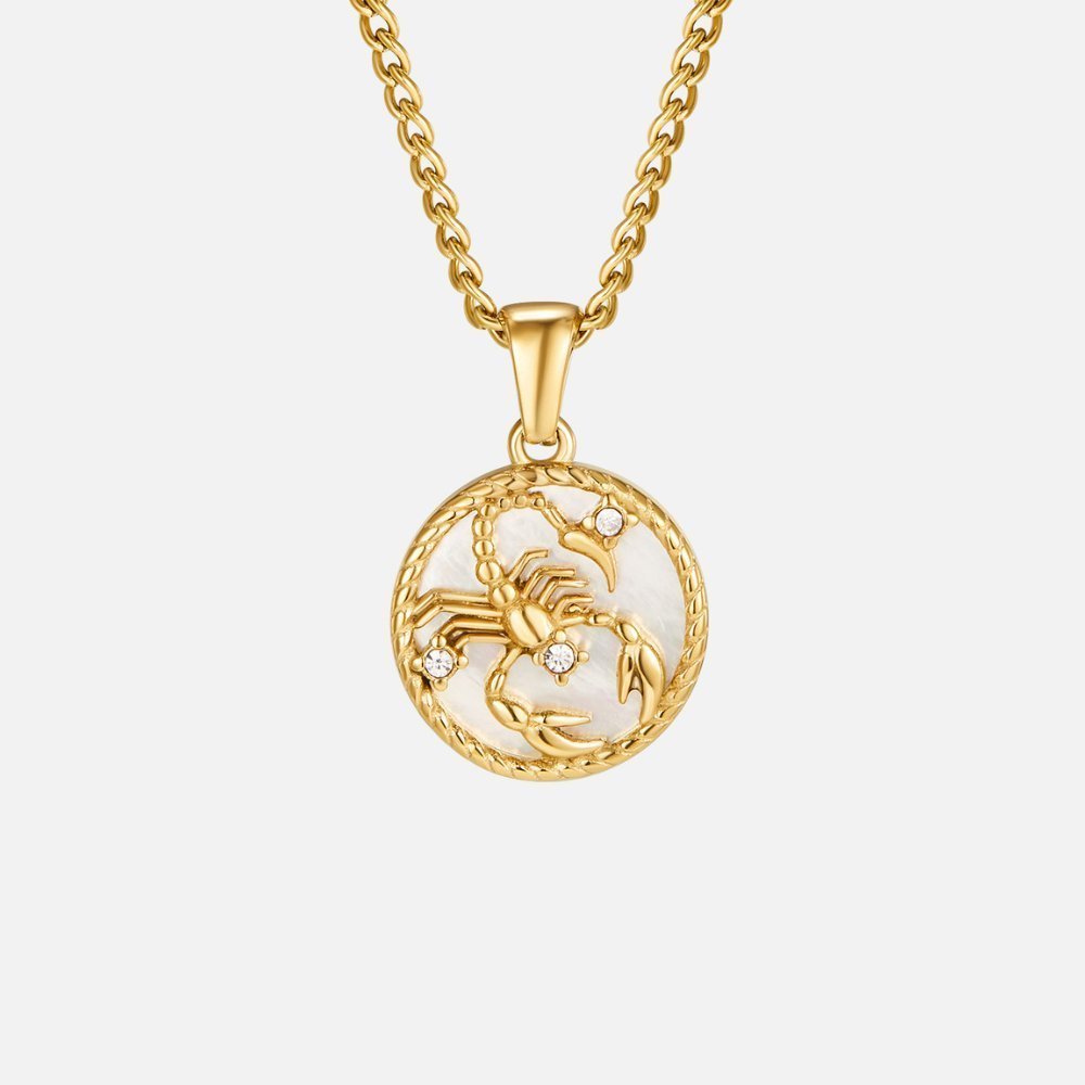 Sabine Zodiac Necklace