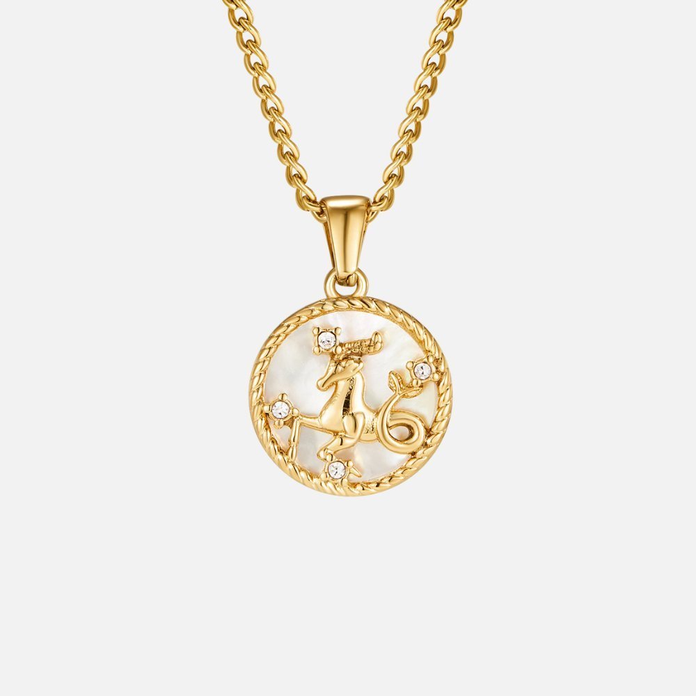 Sabine Zodiac Necklace