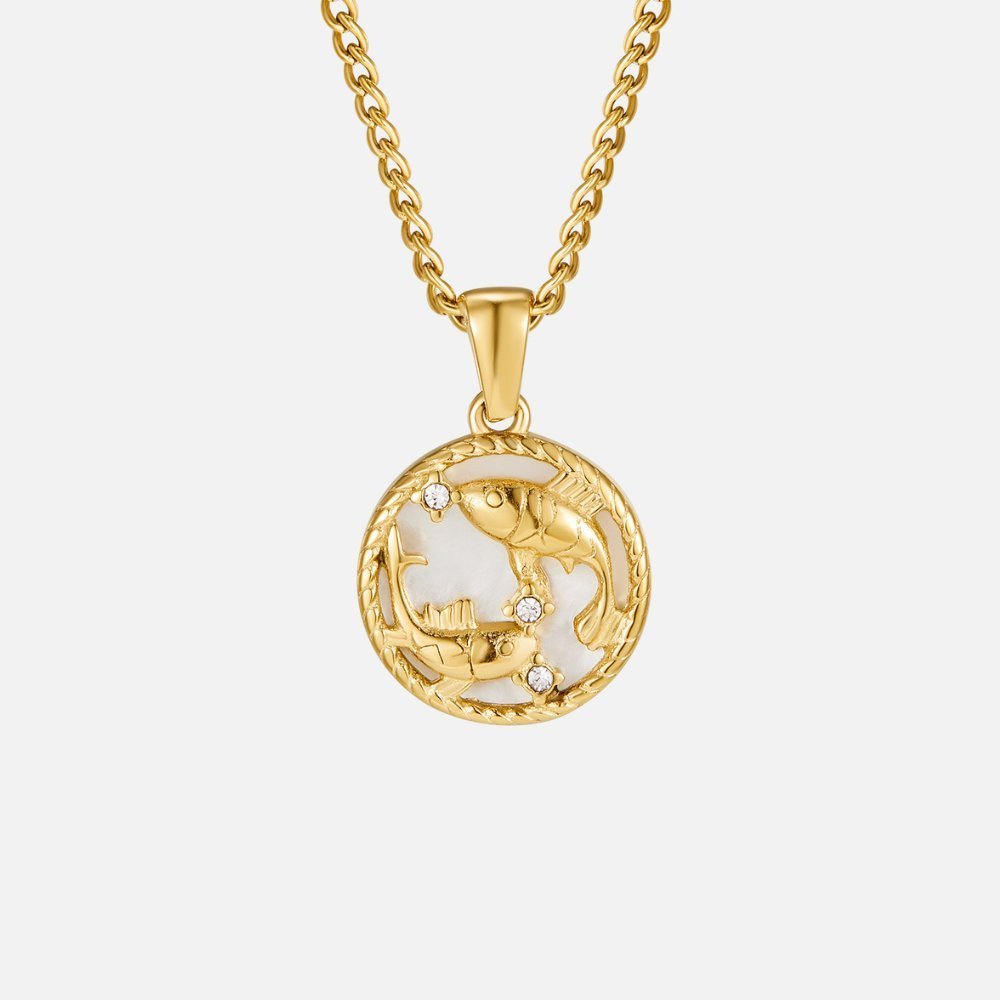 Sabine Zodiac Necklace