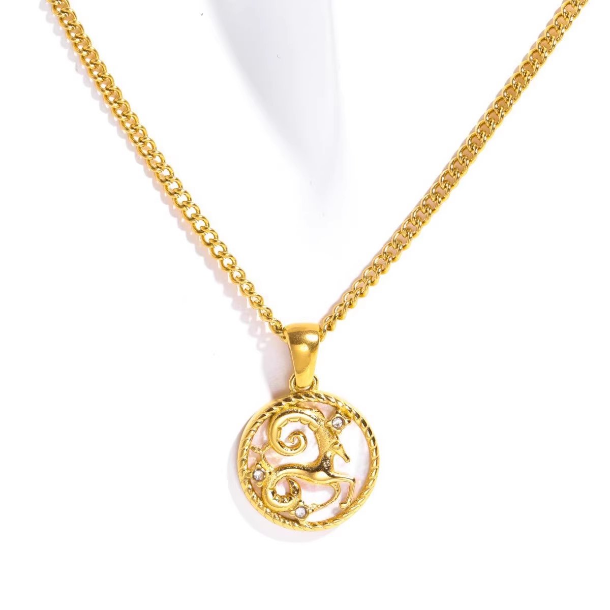 Sabine Zodiac Necklace