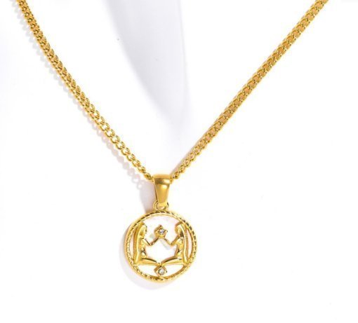 Sabine Zodiac Necklace