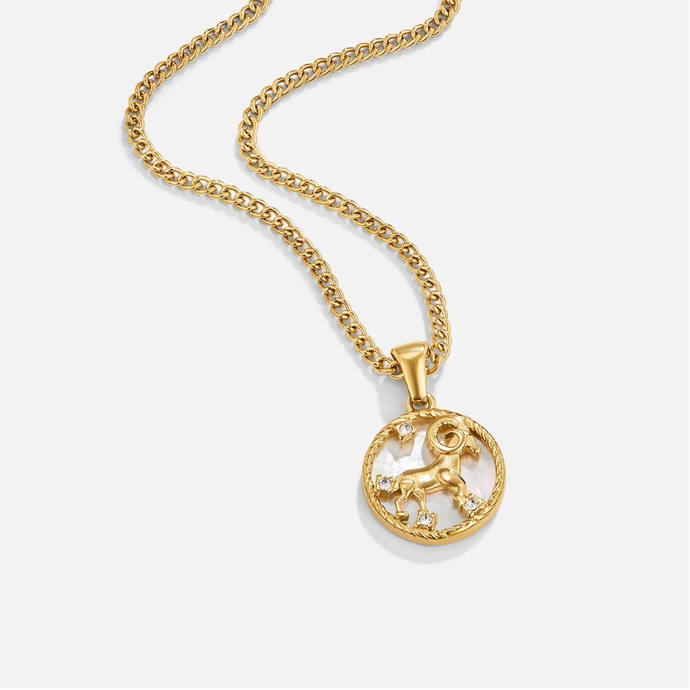 Sabine Zodiac Necklace