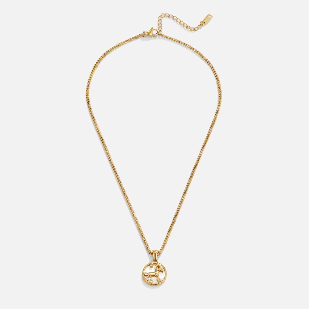 Sabine Zodiac Necklace