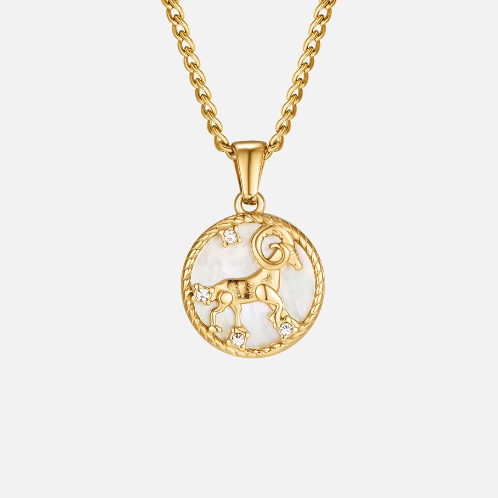 Sabine Zodiac Necklace
