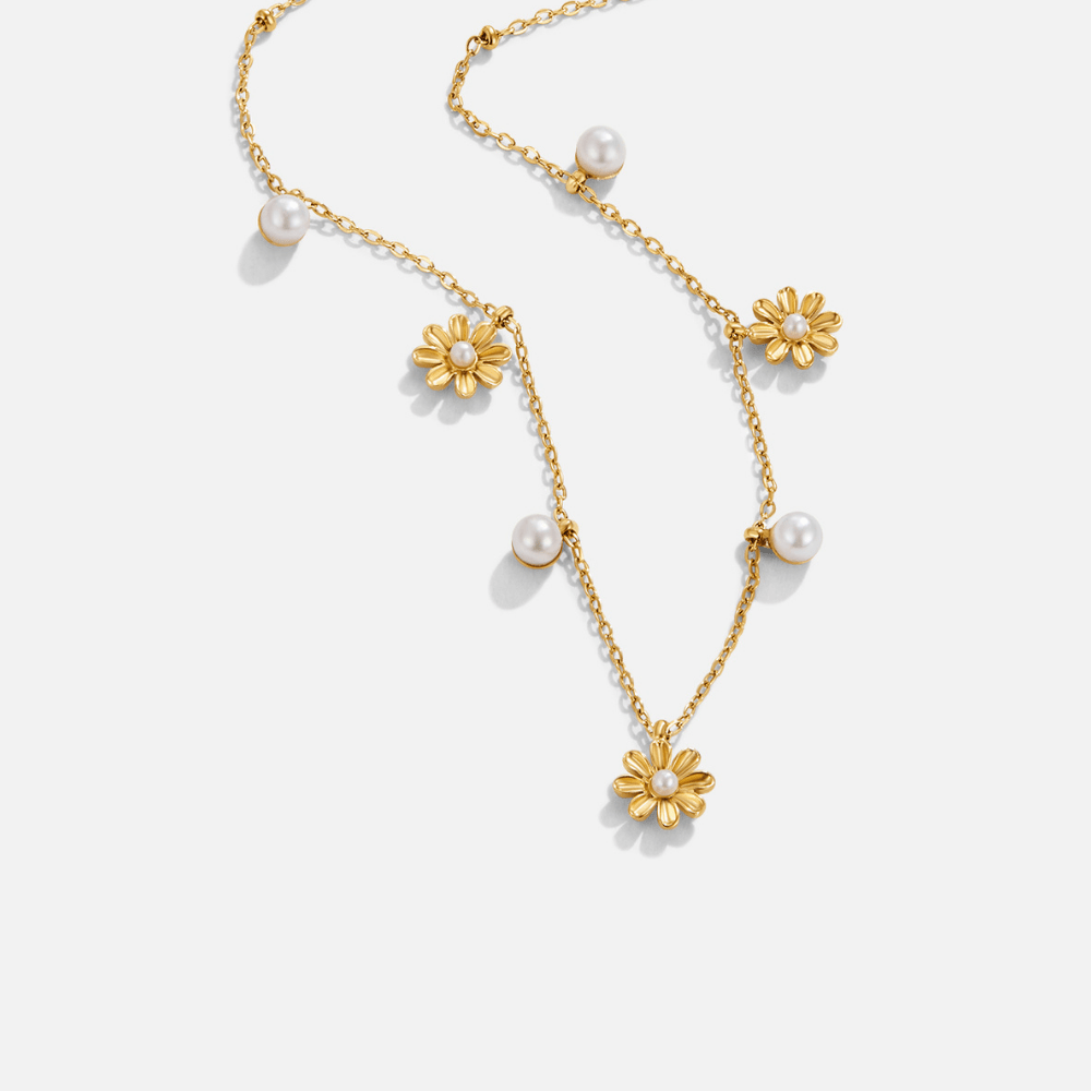Siena Bloom Pearl Necklace