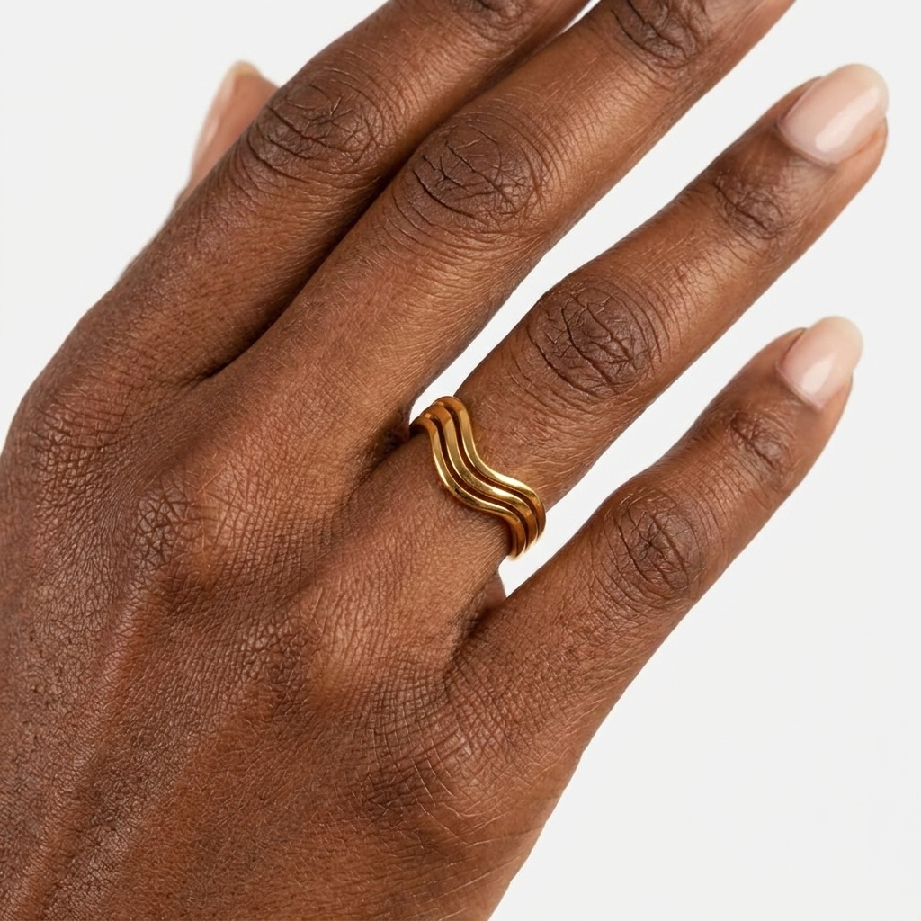 Siren Statement Gold Ring