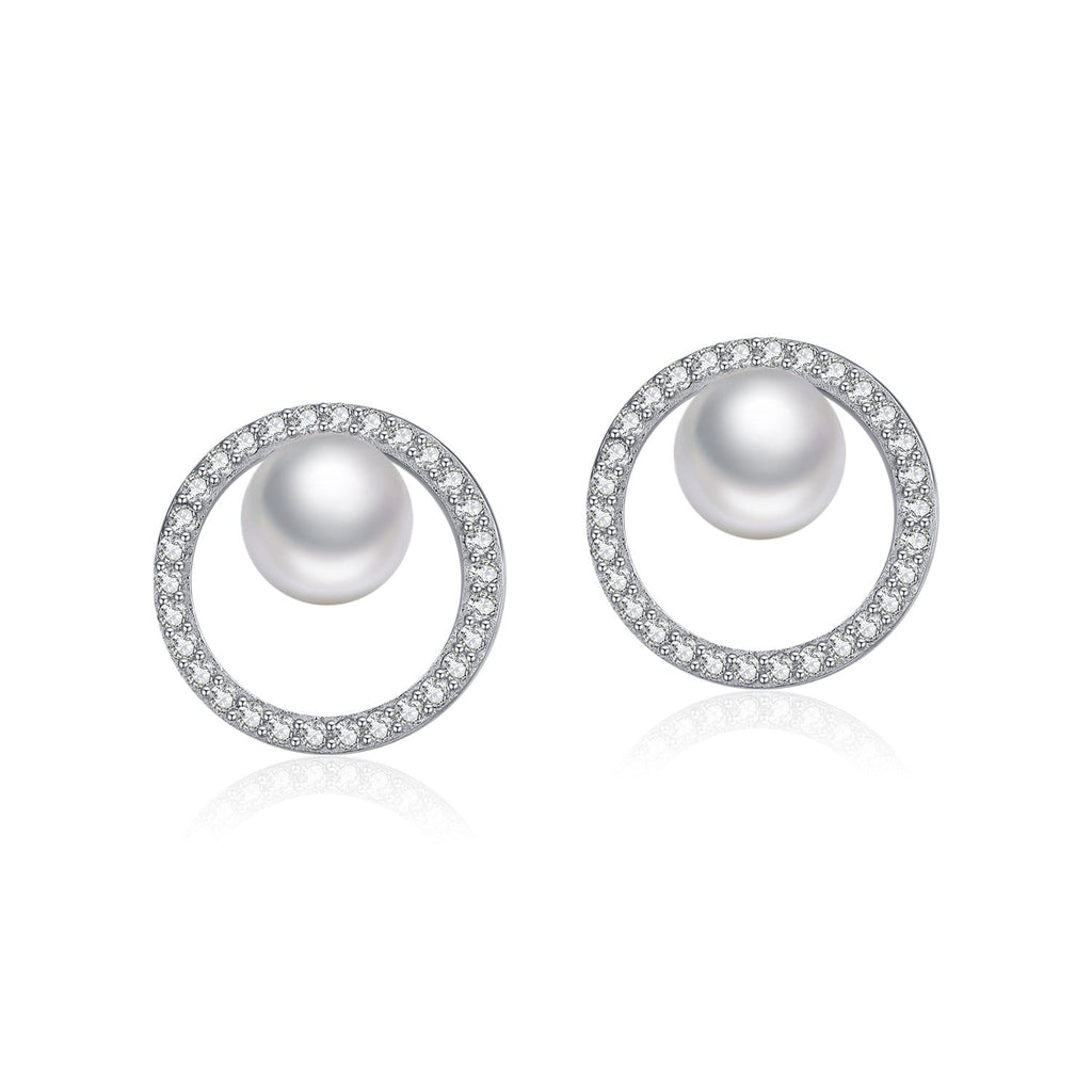 Soraya Silver Stud Earrings